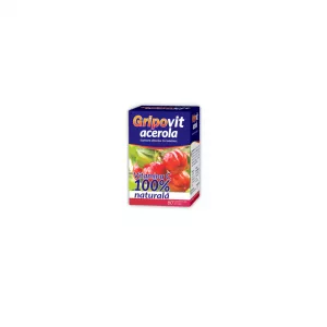 Gripovit Acerola, 60 comprimate de supt, Zdrovit