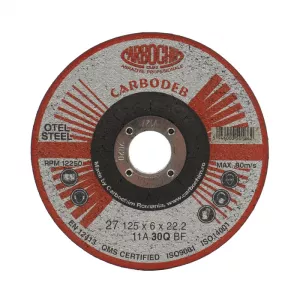 DISC POLIZARE METAL 125*6.0 CARBOCHIM