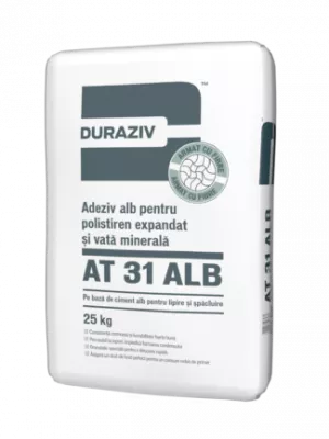 DURAZIV ADEZIV PT POLISTIREN AT31 ALB 25KG