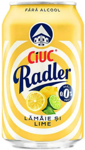 BERE CIUC 0% ALC.GUST DE LAMAIE&LIME NATUR RADLER DOZA 330ML # 24 buc