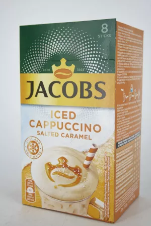 CAPPUCCINO JACOBS ICED SALT CARAMEL 8*17.8G # 10 buc