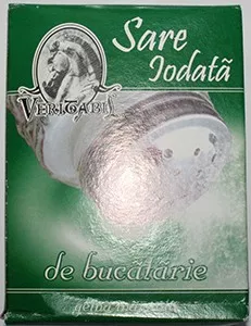 SARE IODATA DE BUCATARIE VERITABIL VERDE 1KG # 12 buc