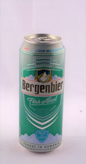 BERE BERGENBIER FARA ALCOOL DOZA 500ML # 24 buc