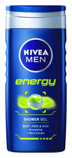 NIVEA FOR MEN GEL DE DUS ENERGY 250ML-80803 # 6 buc