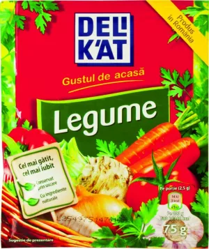 KNORR DELIKAT LEGUME GUSTUL DE ACASA 75G # 30 buc