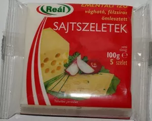 REAL BRANZA TOPITA FELII EMMENTALER 100G # 36 buc