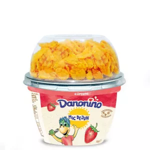 DANONE DANONINO IAURT CU CAPSUNI SI CEREALE 143G