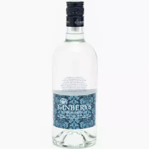 GIN 37.5% GINBERY'S LONDON DRY 700ML
