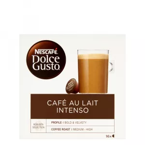 NESCAFE DOLCE GUSTO CAFE AU LAIT INTENSO 16 CAPSULE 160G