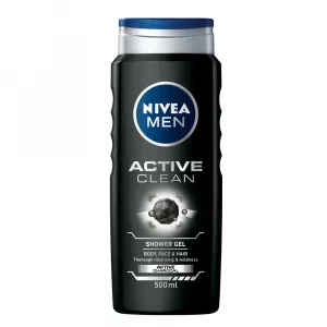 NIVEA FOR MEN GEL DE DUS ACTIVE CLEAN 500ML-84046 # 12 buc