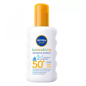 NIVEA SUN KIDS SPRAY PURE&SENSITIVE FPS50 200ML-85847 # 4 buc