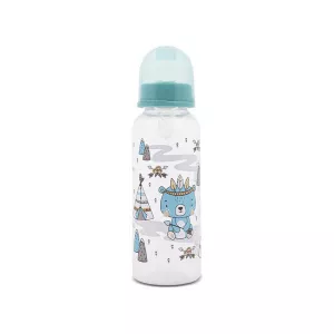 Biberon cu capac, 0 luni+, 250 ml, Aqua Blue