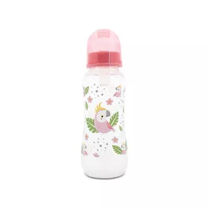 Biberon cu capac, 0 luni+, 250 ml, Shell Pink