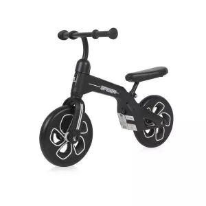 Bicicleta de tranzitie 2in1, Spider, fara pedale, roti mari, Black