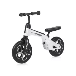 Bicicleta de tranzitie 2in1, Spider, fara pedale, roti mari, White