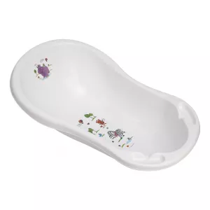 Cadita bebe, 84x49x30 cm, Hippo White