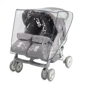 Husa de ploaie pentru carucior de gemeni, Duo, universal