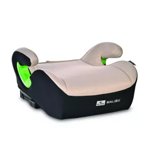 Inaltator auto, Malibu, Isofix, 125-150 cm, 6-12 ani, Beige