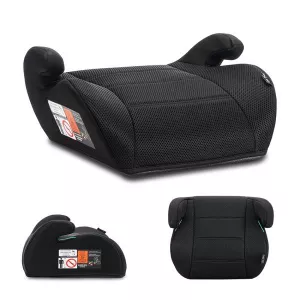 Inaltator auto pentru copii, Sol, 125-150 cm, 6-12 ani, Black