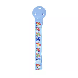 Lant cu clips pentru suzeta, 0 luni+, Blue