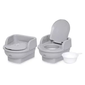 Minitoaleta pentru copii, 9 luni+, Zebra Grey