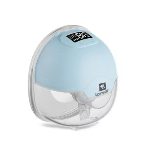 Pompa  de san electrica, portabila, utilizare fara maini, Aya, Blue