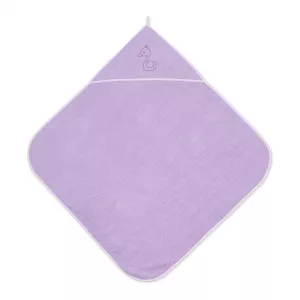 Prosop bebe cu gluga, 80x80 cm, Violet