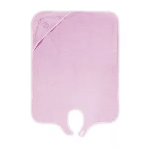 Prosop dublu de baie, 80x100 cm, cu capison, Pink