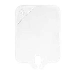 Prosop dublu de baie, 80x100 cm, cu capison, White