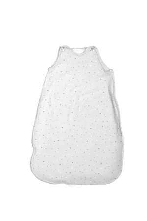 Sac de dormit, primavara/vara, pentru copii cu inaltimea maxima de 85 cm, Grey Sky
