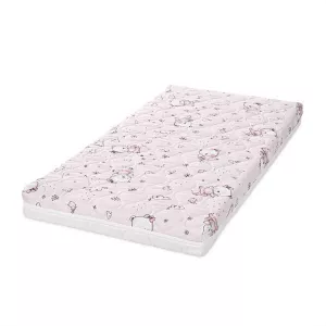 Saltea pat, Havana, 60 x 120 x 10 cm, cocos si spuma elastica, Pink Ballerina Bear