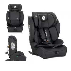 Scaun auto pentru copii, Rio, Isofix, 76-150 cm, 15 Luni-12 Ani, tetiera reglabila prin mecanism Black