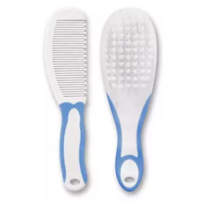 Set perie si piepten, 0 luni+, Blue