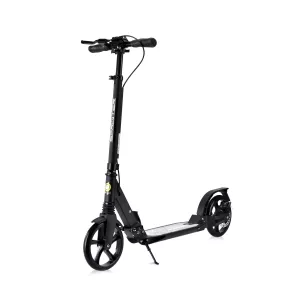 Trotineta pentru adolescenti si adulti, Sprinter, pliabila, frana pe disc, Black