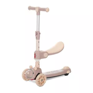 Trotineta pliabila, cu sezut pliabil, Swiftie, pana la 50 kg, Beige