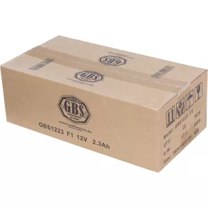 Acumulator 12V Sisteme Alarma, Dimensiuni 178 x 34 x 60 mm, Baterie 12V 2.3Ah F1, TED Electric GBS