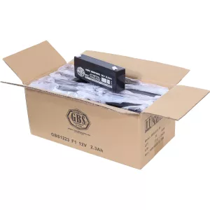 Acumulator 12V Sisteme Alarma, Dimensiuni 178 x 34 x 60 mm, Baterie 12V 2.3Ah F1, TED Electric GBS