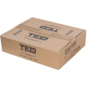 Acumulatori Stationari Etansi - Acumulator 12V Stationar VRLA, Dimensiuni 134 x 67 x 62 mm, Baterie 12V 3.5Ah F1, TED Electric TED003133, globstar.ro