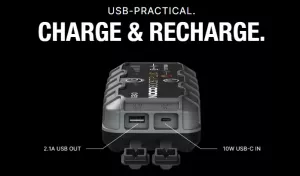 Robot Pornire Auto, Jump Starter Auto 12V Portabil, Curent Pornire 500A Litiu-Ion, Noco Boost GB20