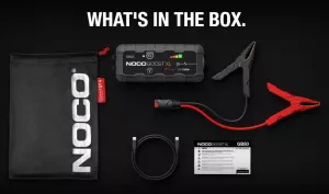 Robot Pornire Auto, Jump Starter Auto 12V Portabil, Curent Pornire 1500A Litiu-Ion, Noco Boost GB50