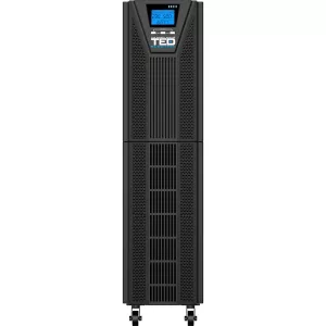 UPS Online 10kVA/10kW Monofazat cu Dublă Conversie, Undă Sinusoidală Pură, Transfer Instant, Ecran LCD, Include 16 Acumulatori 12V/9Ah, TED Electric