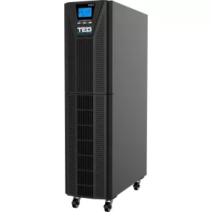 Online Dubla Conversie - UPS Online 6kVA/6kW Monofazat cu Dublă Conversie, Undă Sinusoidală Pură, Transfer 0 ms, Ecran LCD, Include 16 Acumulatori 12V/7Ah, TED Electric, globstar.ro