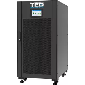 Online Dubla Conversie - UPS Online 200kVA/200kW Trifazic 3/3, Dublă Conversie cu Ecran LCD, Undă Sinusoidală Pură și Intrare/Ieșire Regletă, Management LCD, TED Electric, globstar.ro
