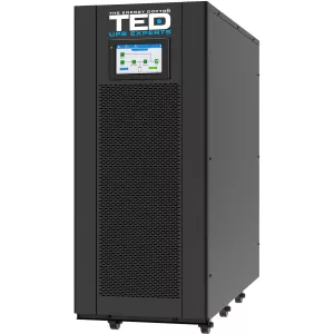 Online Dubla Conversie - UPS Online 40kVA/40kW Trifazic 3/3, Dublă Conversie cu Ecran LCD, Undă Sinusoidală Pură și Intrare/Ieșire Regletă, Utilizeaza 80 Acumulatori, TED Electric, globstar.ro