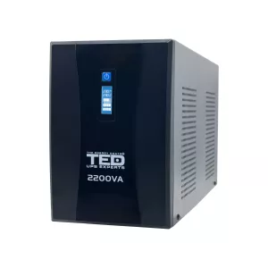 UPS RESIGILAT 2200VA 1250W cu Stabilizator si Management, 3x Schuko, Ecran LCD si 4x Acumulator 12V 7Ah, TED Electric