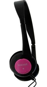 Casti Audio - Maxell casca stereo 4 Kids cu potentiometru Ear Clips Pink 303498 EOL - oferta, globstar.ro