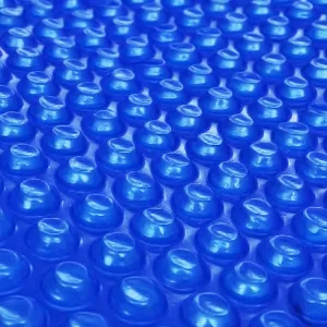 Folie solară plutitoare piscină, rotundă, PE, 455 cm, albastru