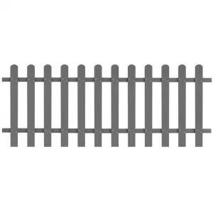Gard din șipci, 200 x 80 cm, WPC