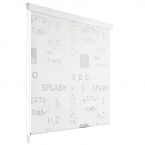 Roletă perdea de duș 120x240 cm Imprimeu Splash