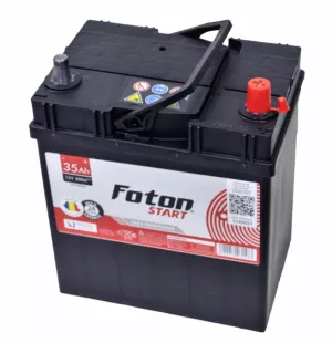 Baterie Auto 12V 35Ah, Pornire 300A, Dimensiuni 187 x 127 x 227 mm Borna+ Dreapta Foton Start